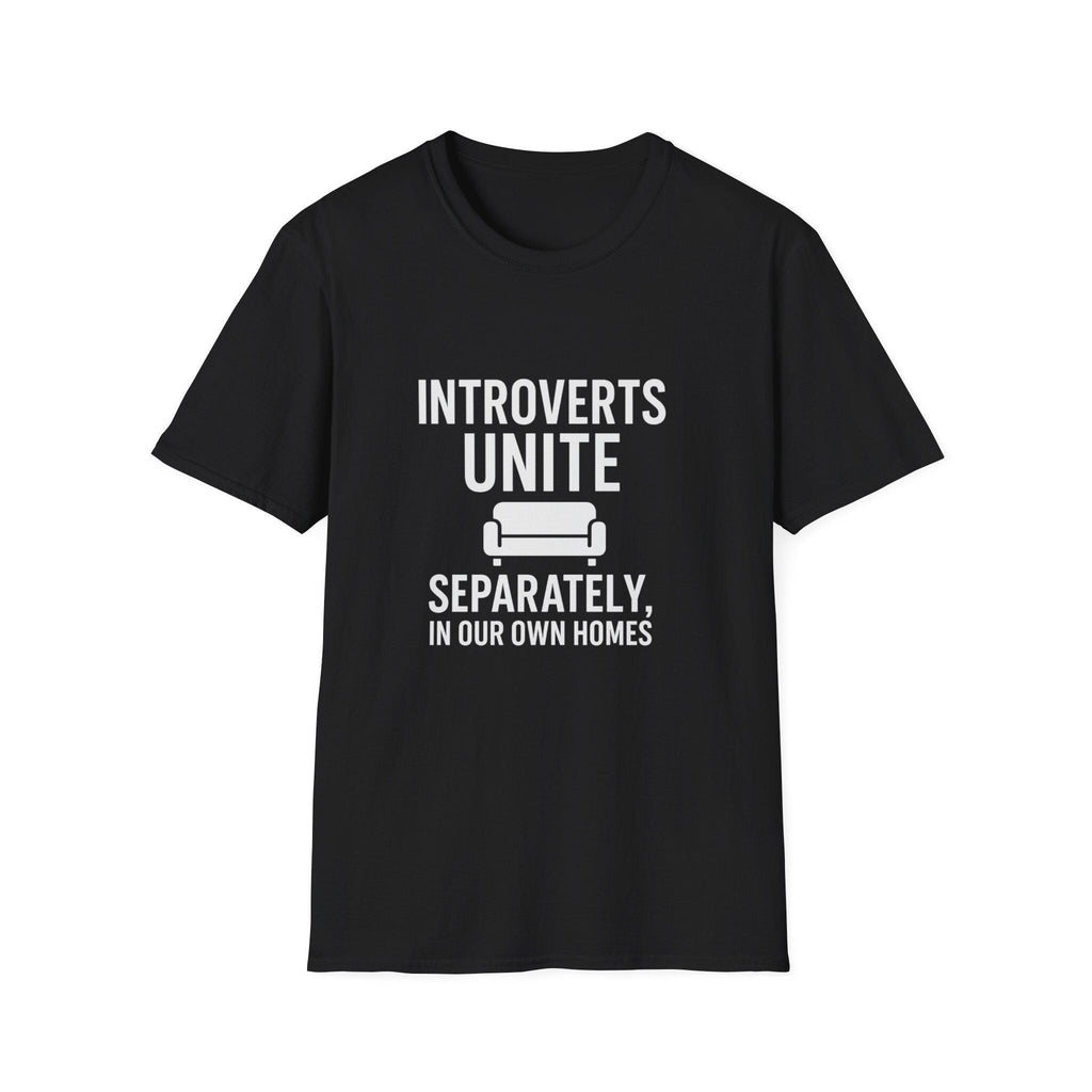 Funny Introvert T-Shirt: Sarcastic Humor, Social Anxiety Cotton Tee