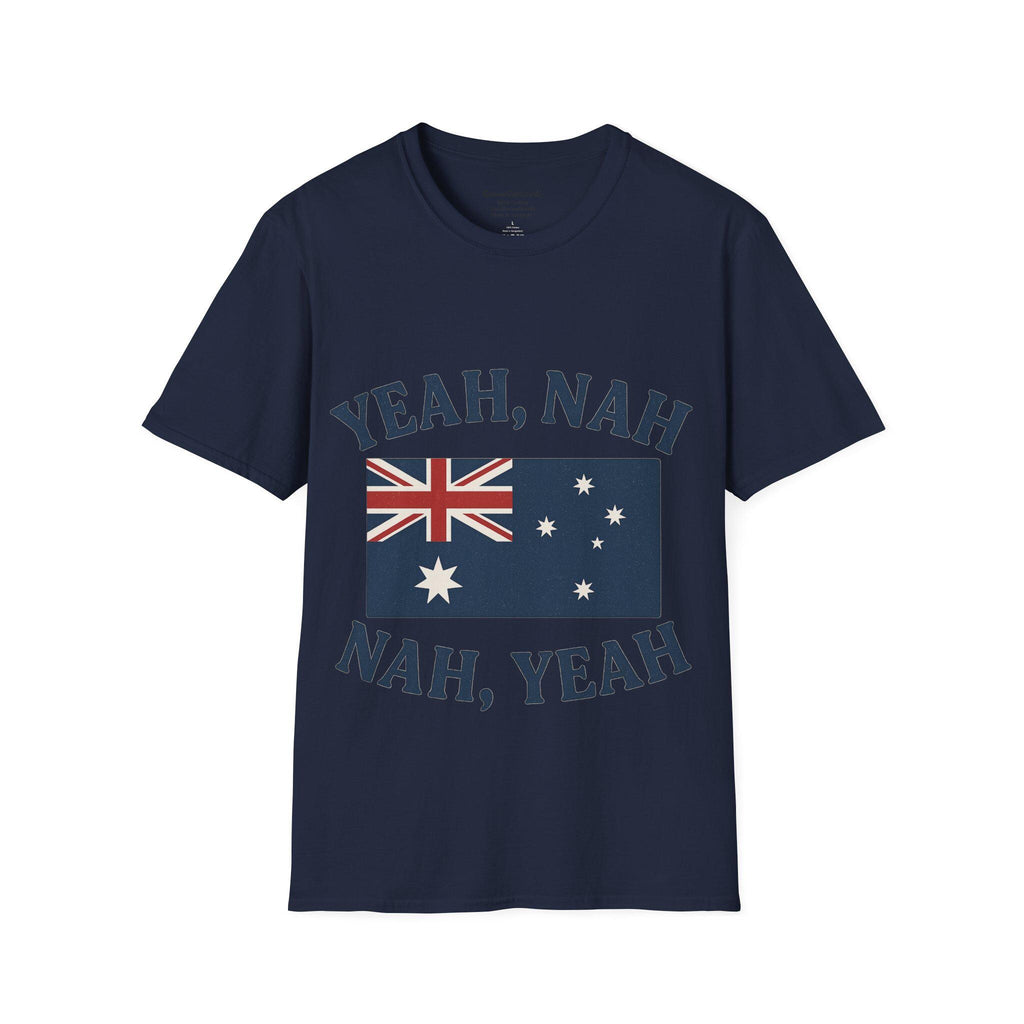 Yeah Nah Aussie Slang T-Shirt, Funny Australian Tee