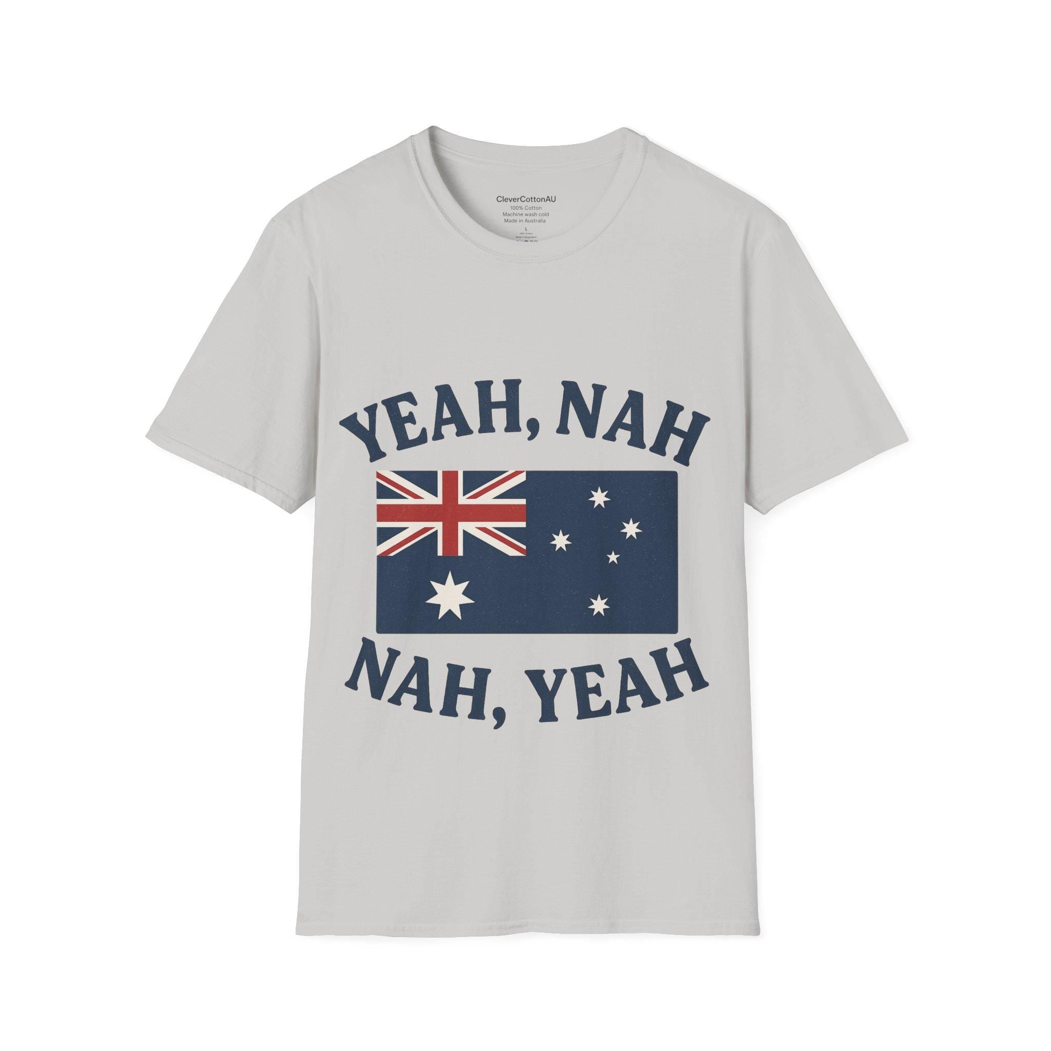 Yeah Nah Aussie Slang T-Shirt, Funny Australian Tee