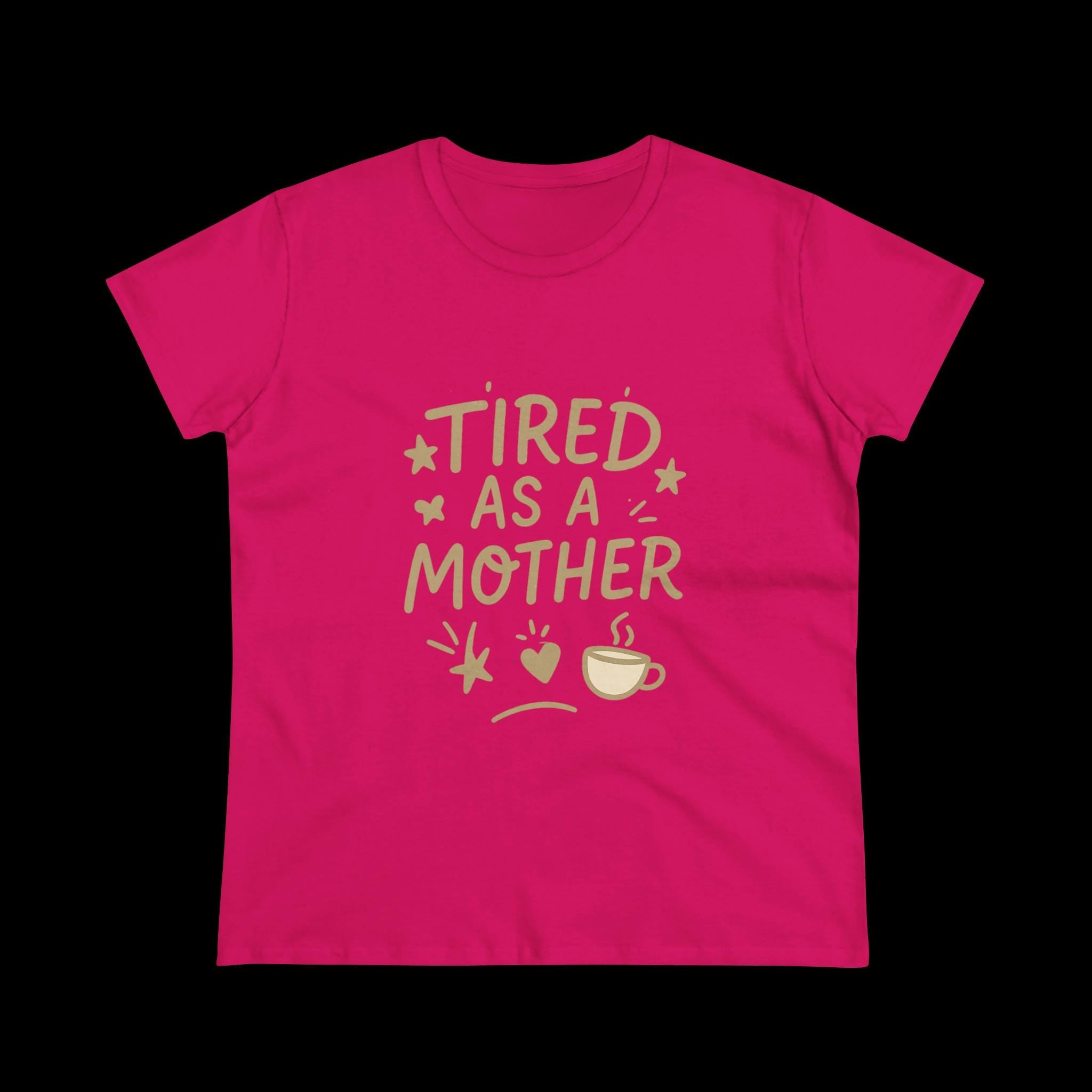 Tired As A Mother Shirt: Funny Mom Life Graphic Tee