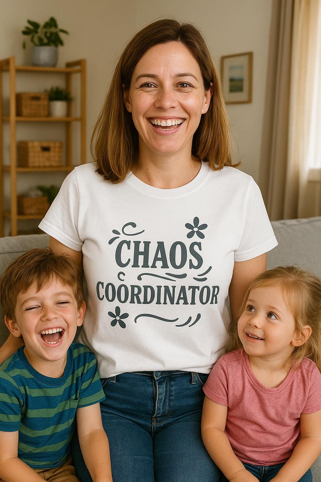 Chaos Coordinator T-Shirt | Funny Mom Life 100% Cotton Tee