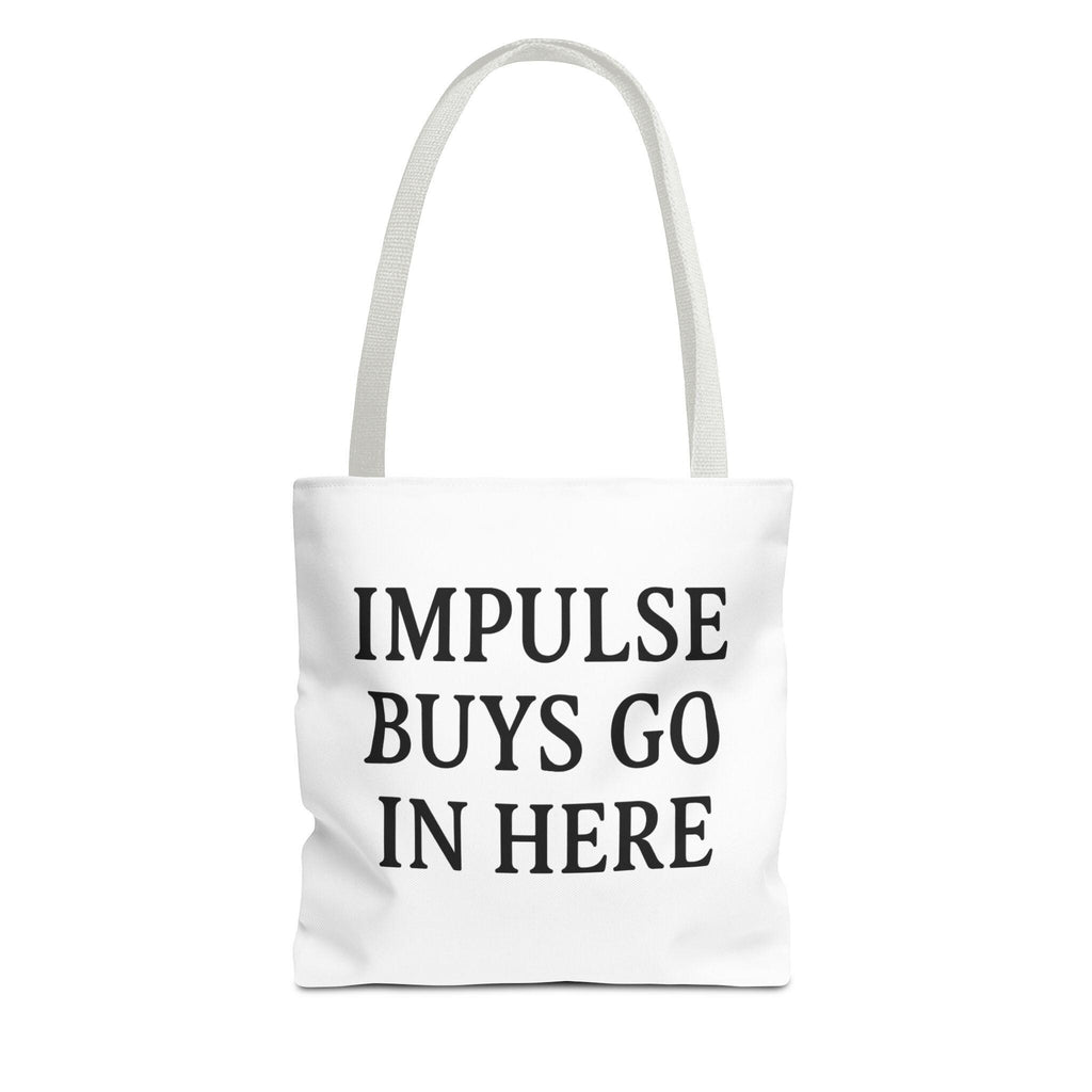 Impulse Buys Tote Bag | Funny Reusable Shopping Bag | Eco-Friendly Grocery Gift