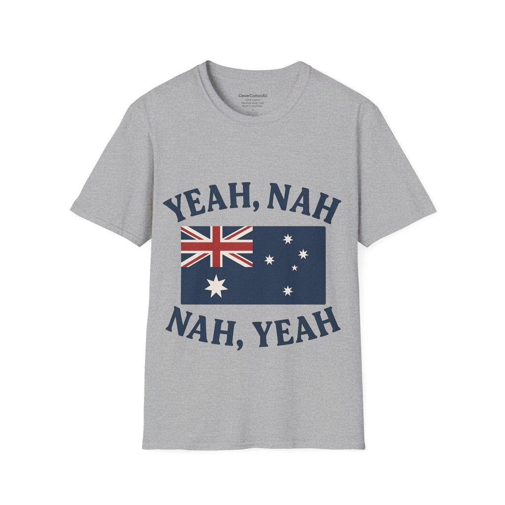Yeah Nah Aussie Slang T-Shirt, Funny Australian Tee