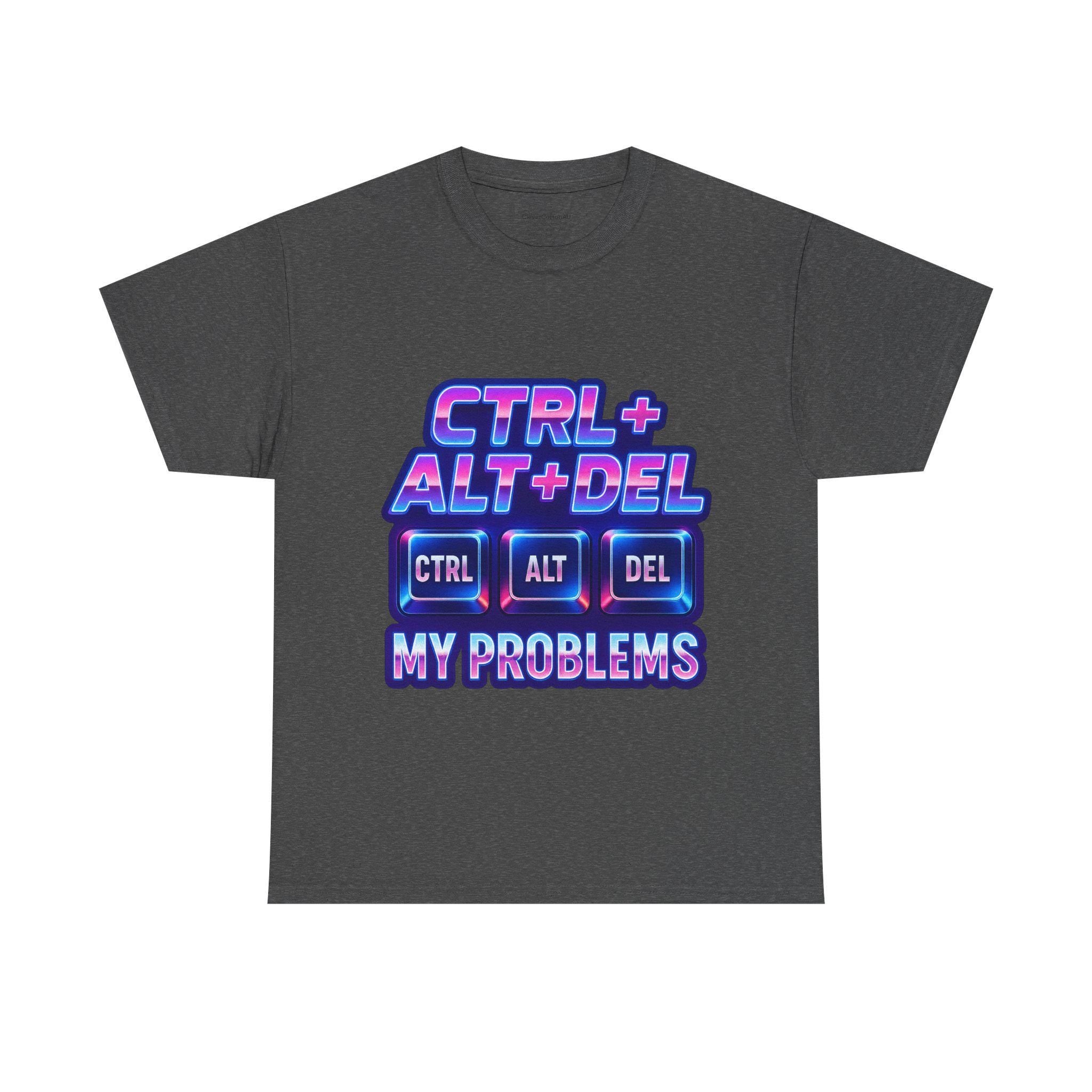 CTRL ALT DEL T-Shirt: Funny Tech Humor Graphic Tee