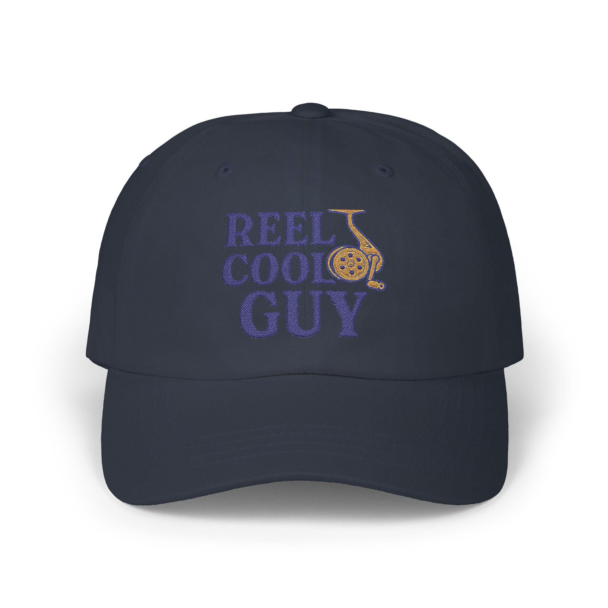 Reel Guy Embroidered Hat | Fishing Dad Cap