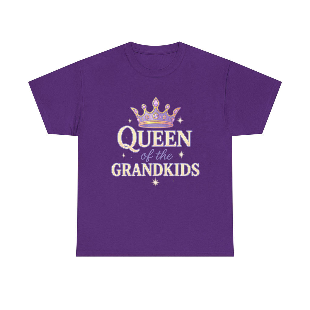 Queen of the Grandkids T-Shirt: Funny Grandma Gift