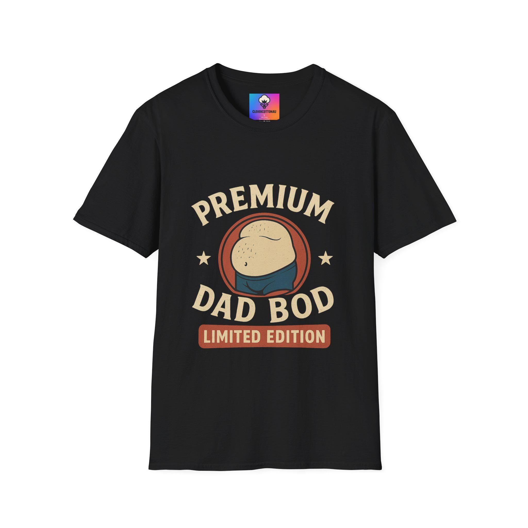 Funny Dad Bod Shirt: Retro Graphic Tee for BBQ Lovers