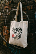 Impulse Buys Tote Bag: Funny Reusable Cotton Canvas Shopping Bag
