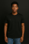 Minimalist Cotton Logo T-Shirt - Unisex Modern Tee