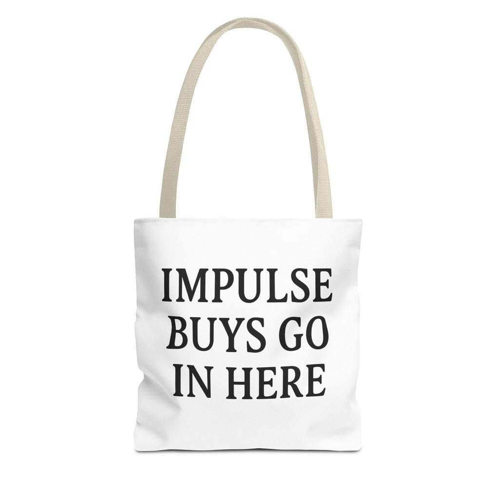 Impulse Buys Tote Bag | Funny Reusable Shopping Bag | Eco-Friendly Grocery Gift