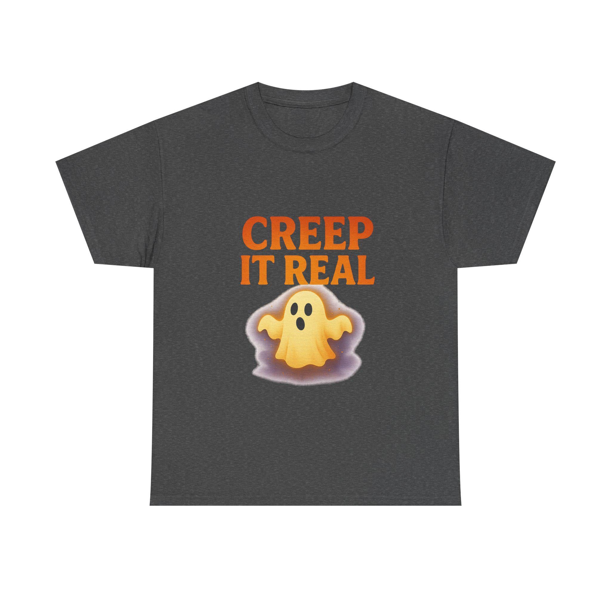 Creep It Real Halloween T-Shirt: Funny Ghost Costume Tee