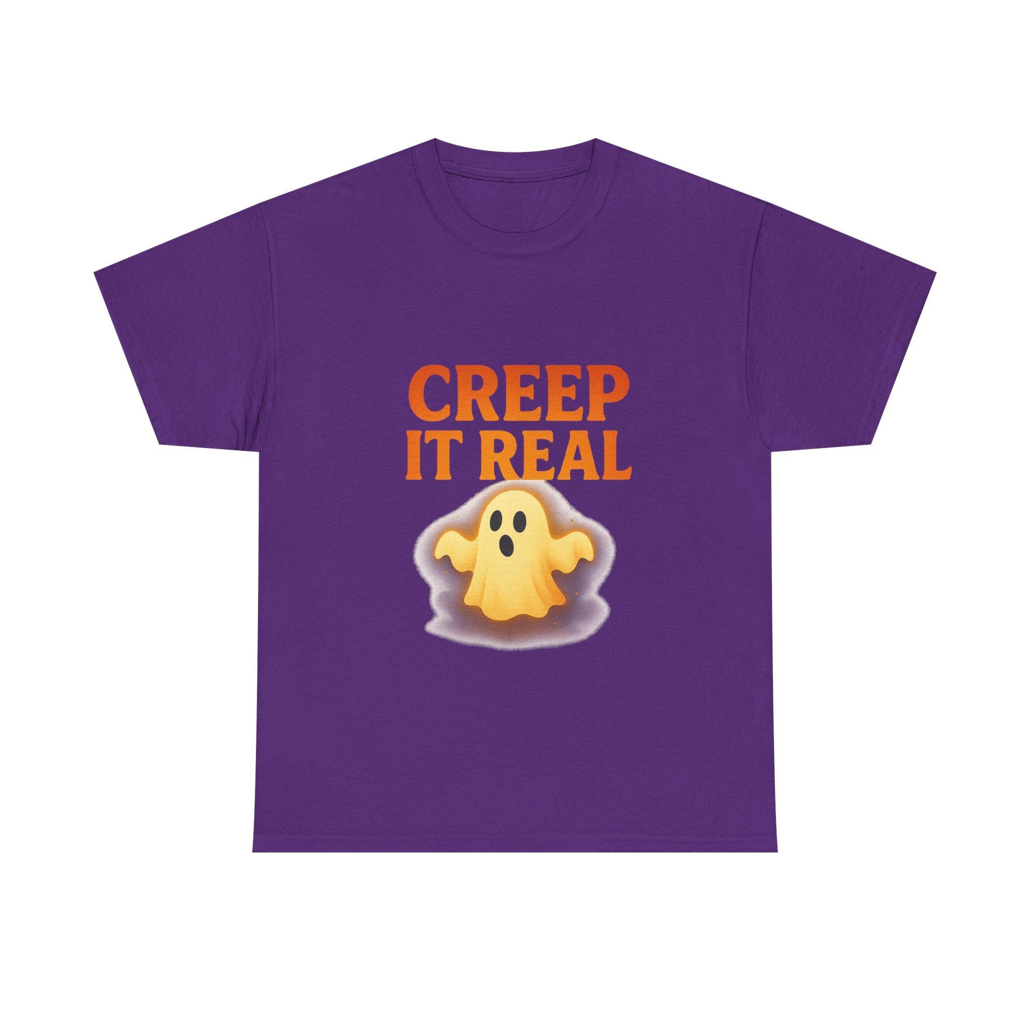 Creep It Real Halloween T-Shirt: Funny Ghost Costume Tee