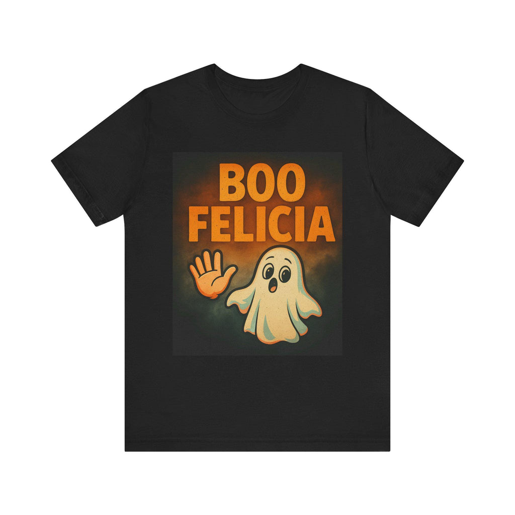 Halloween Ghost Tee, Funny Spooky Shirt, Sassy Party Top, Unisex Jersey Short Sleeve Tee