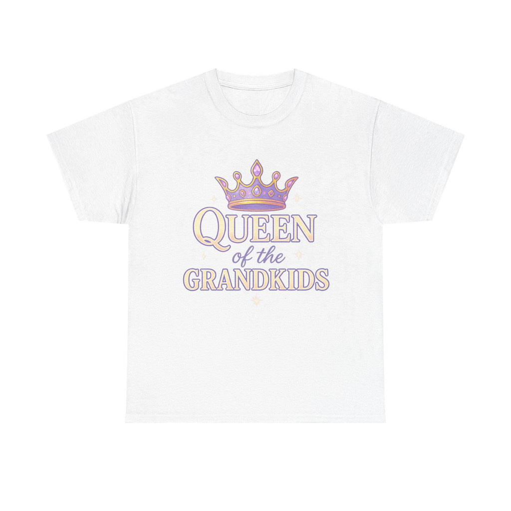 Queen of the Grandkids T-Shirt: Funny Grandma Gift