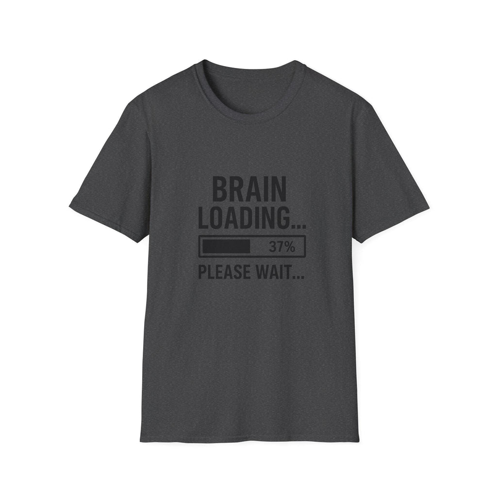 Brain Loading T-Shirt: Funny Geek Gamer Unisex Tee