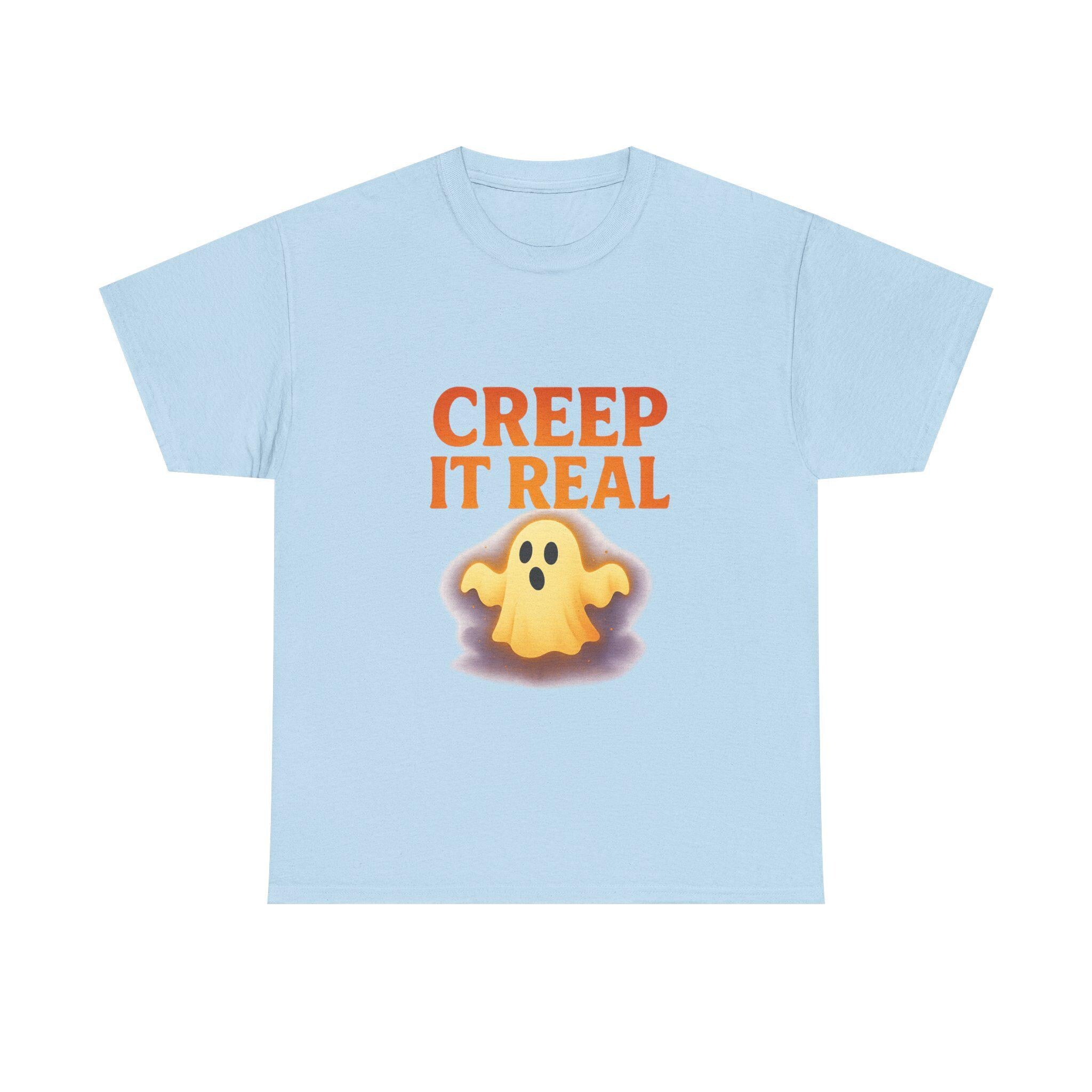 Creep It Real Halloween T-Shirt: Funny Ghost Costume Tee