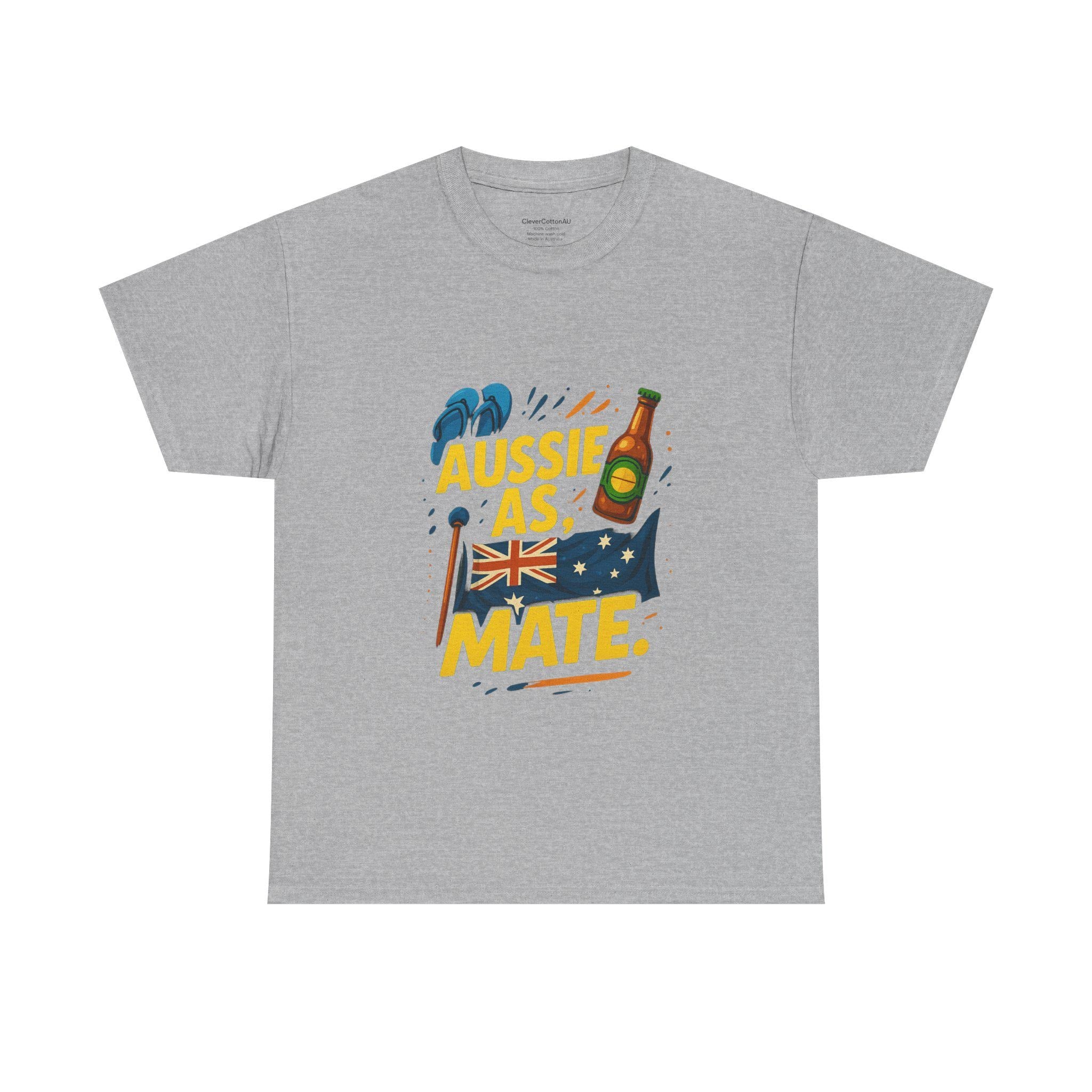 Aussie As Mate T-Shirt: Funny Australian Pride Tee