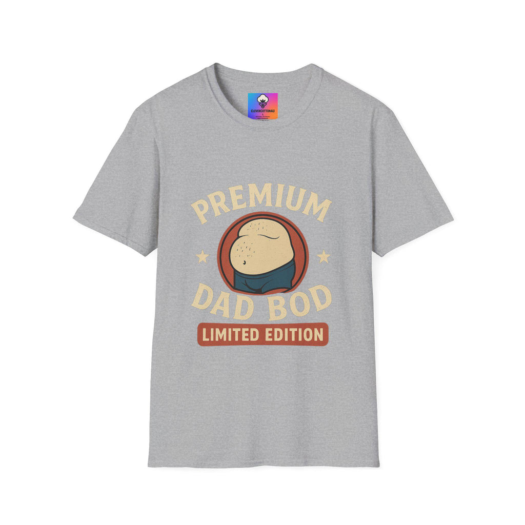 Funny Dad Bod Shirt: Retro Graphic Tee for BBQ Lovers
