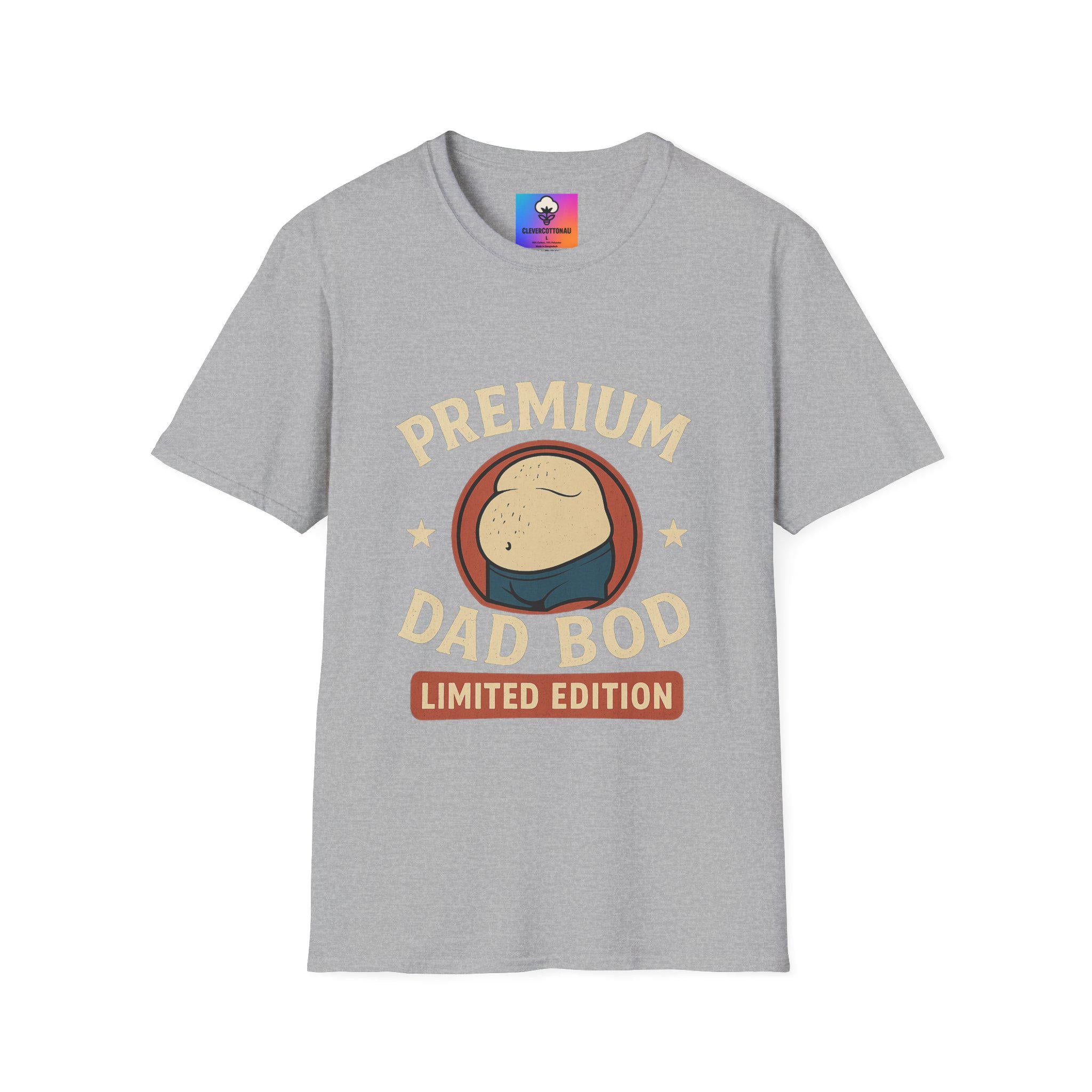 Funny Dad Bod Shirt: Retro Graphic Tee for BBQ Lovers
