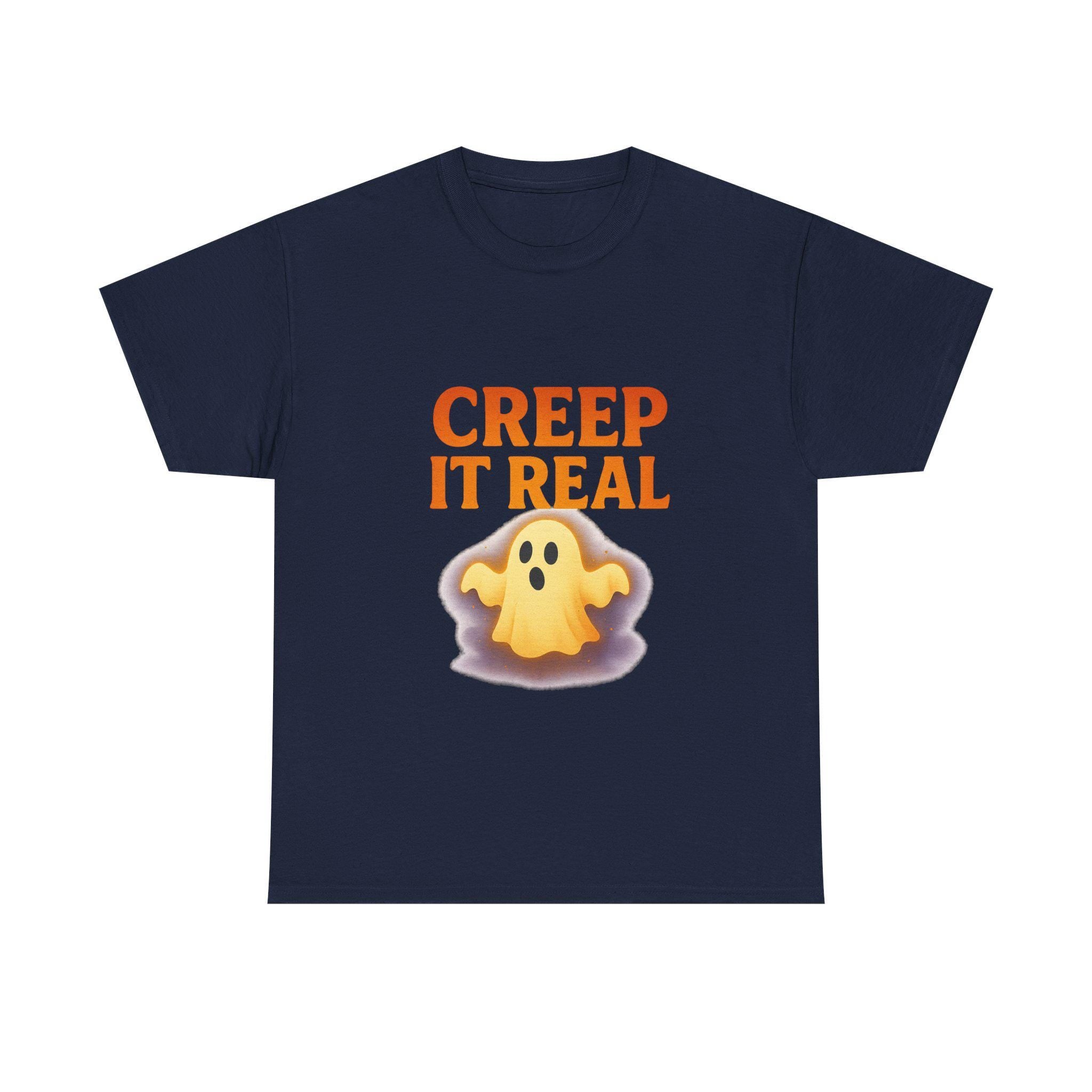 Creep It Real Halloween T-Shirt: Funny Ghost Costume Tee