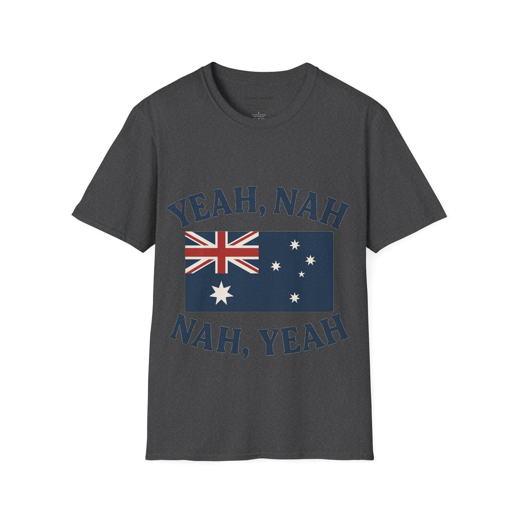 Yeah Nah Aussie Slang T-Shirt, Funny Australian Tee