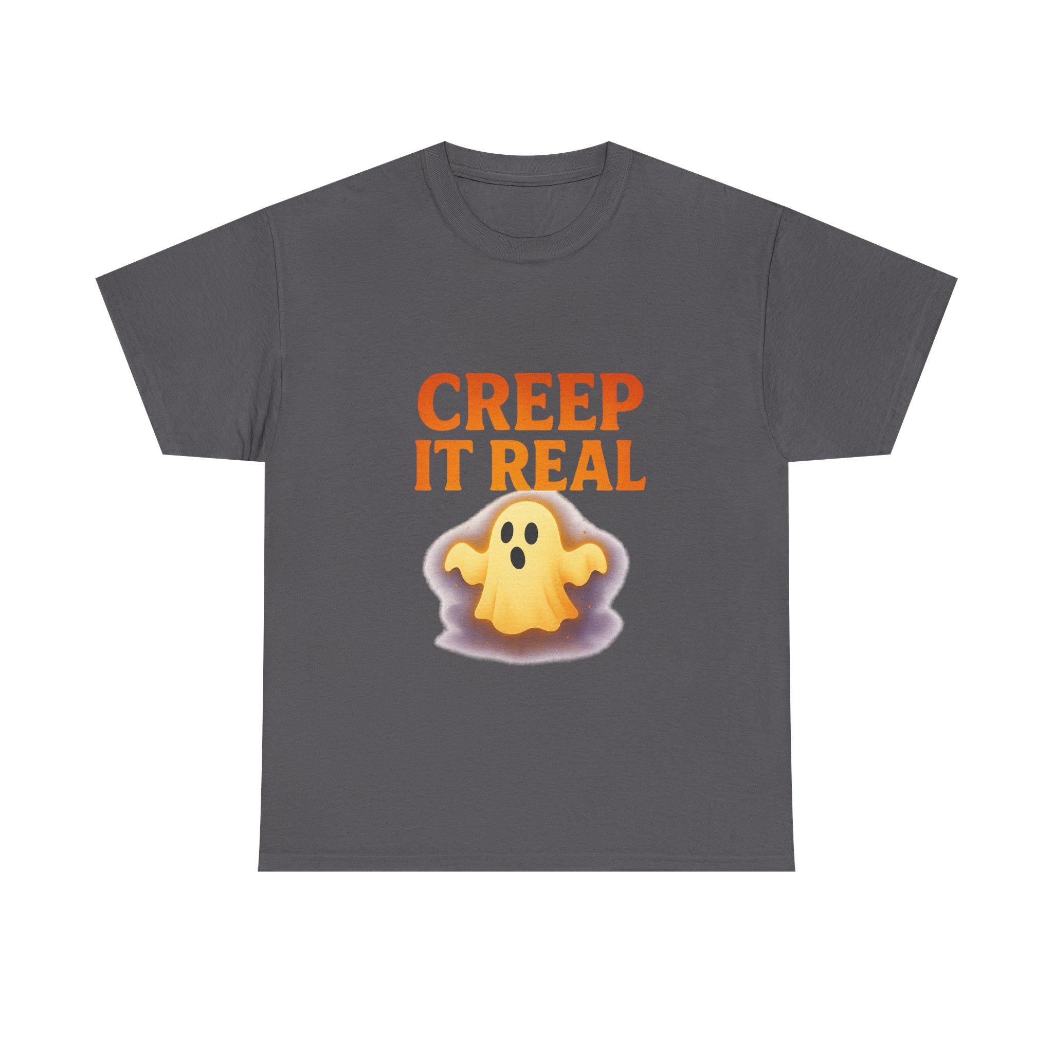 Creep It Real Halloween T-Shirt: Funny Ghost Costume Tee