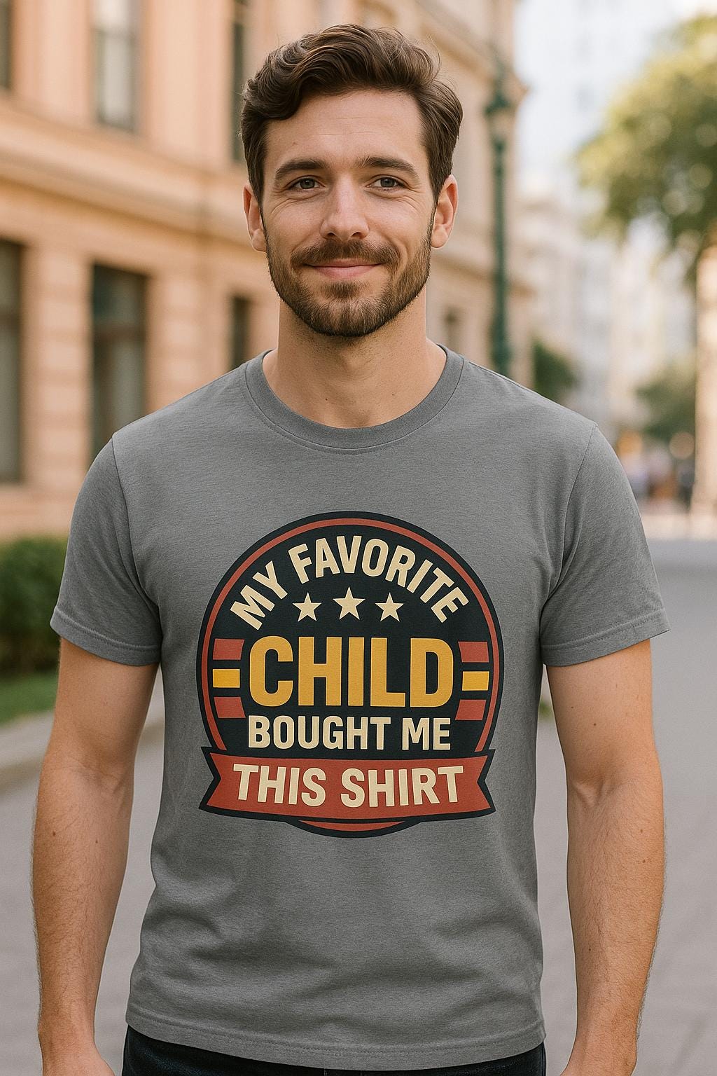 Funny Father's Day T-Shirt: My Favorite Child Gift