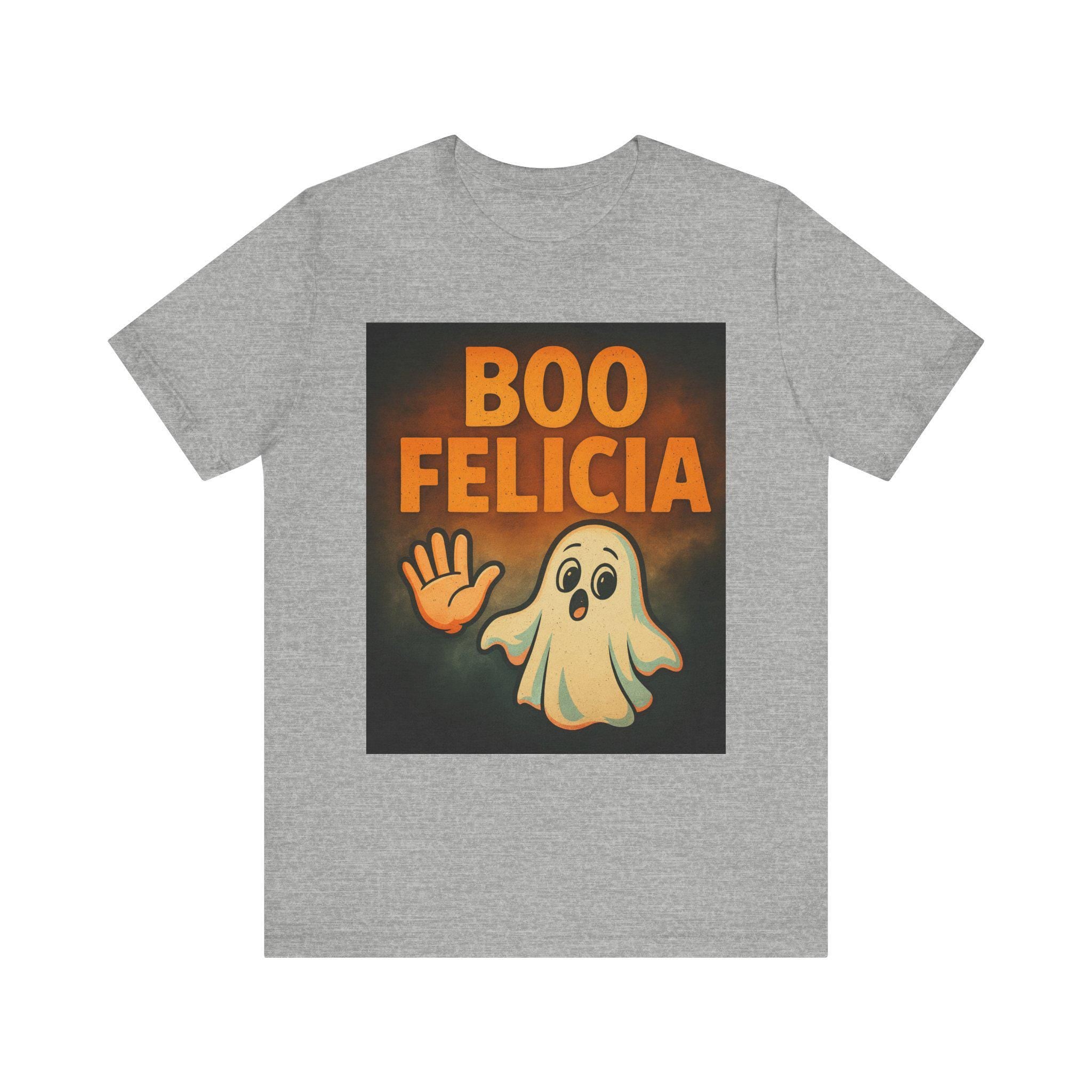 Halloween Ghost Tee, Funny Spooky Shirt, Sassy Party Top, Unisex Jersey Short Sleeve Tee