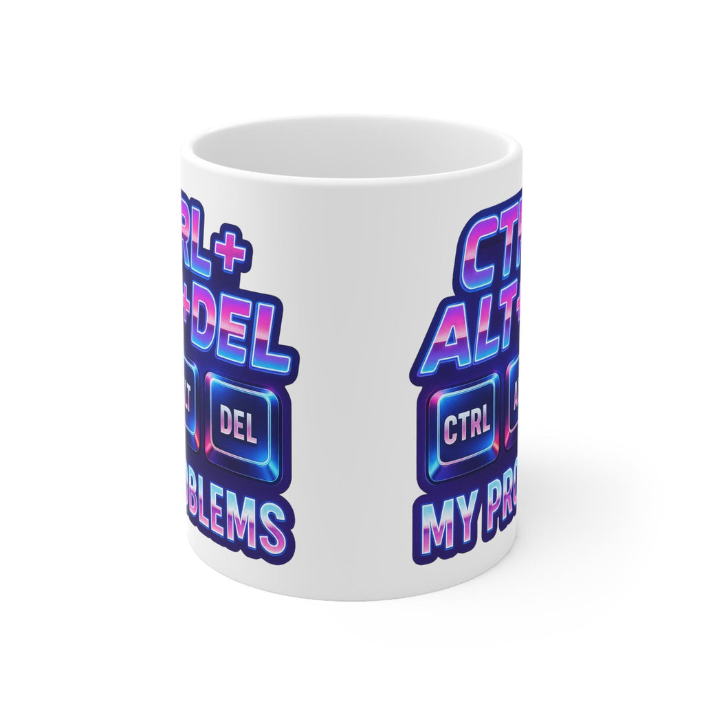 CTRL ALT DEL Coffee Mug: Funny Gamer & Programmer Gift