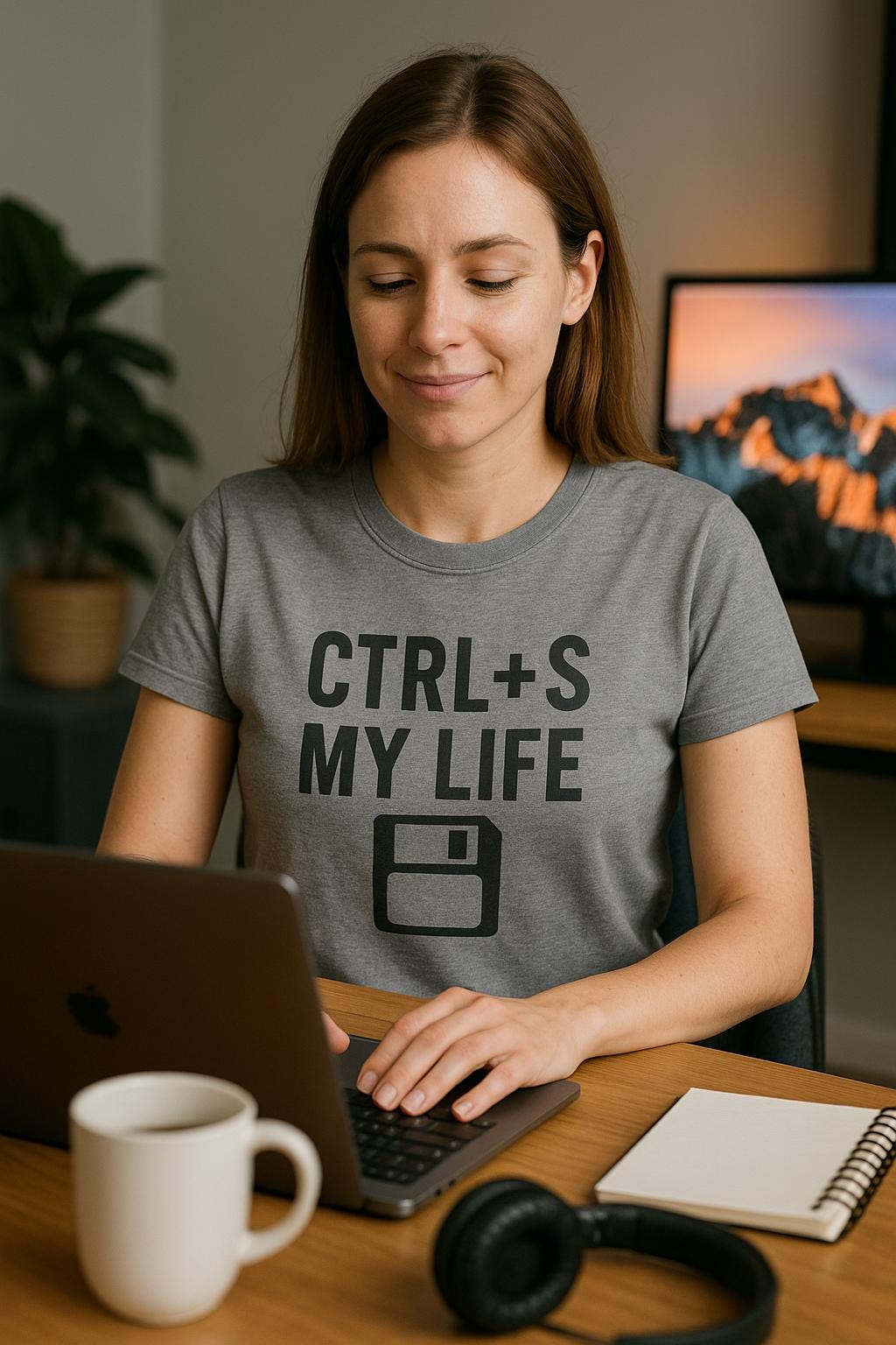 Ctrl + S My Life T-Shirt: Funny Coding Humor, Geeky Gamer Tee