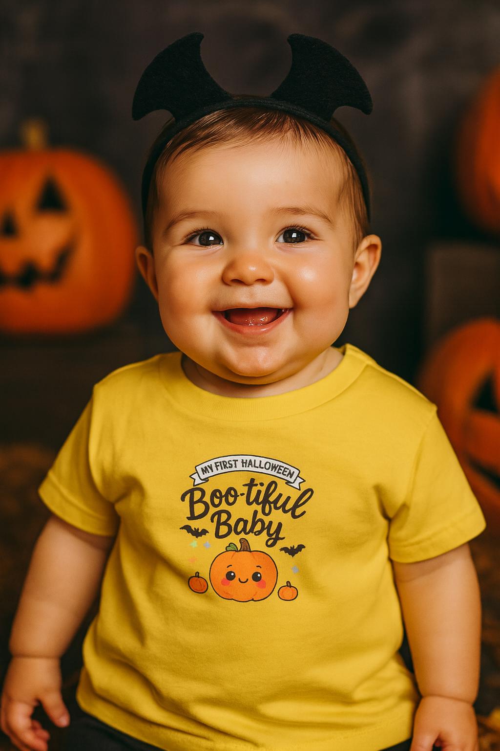 My First Halloween Toddler Shirt | Pumpkin Tee