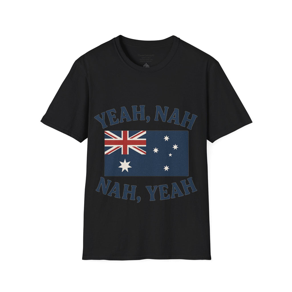 Yeah Nah Aussie Slang T-Shirt, Funny Australian Tee