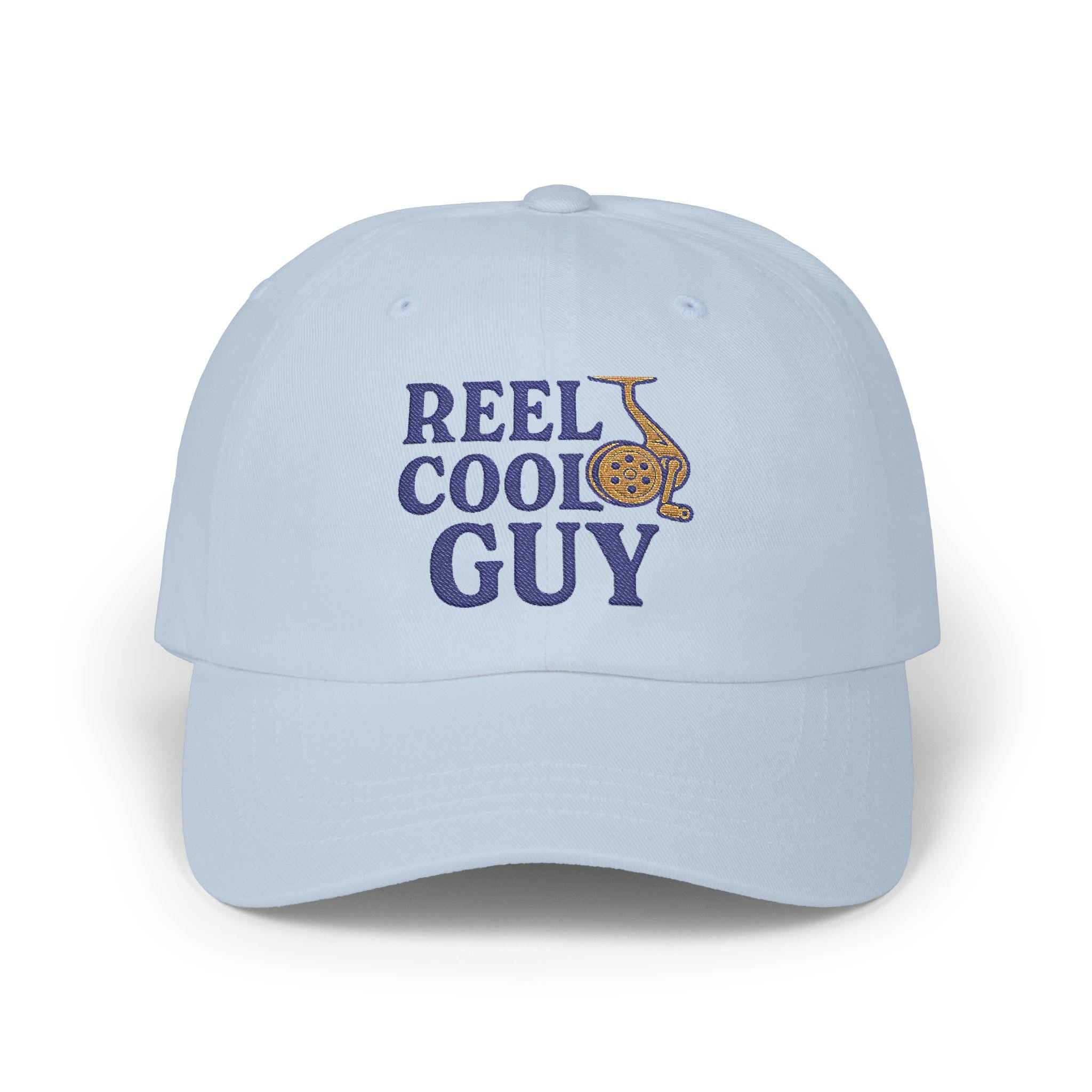 Reel Guy Embroidered Hat | Fishing Dad Cap