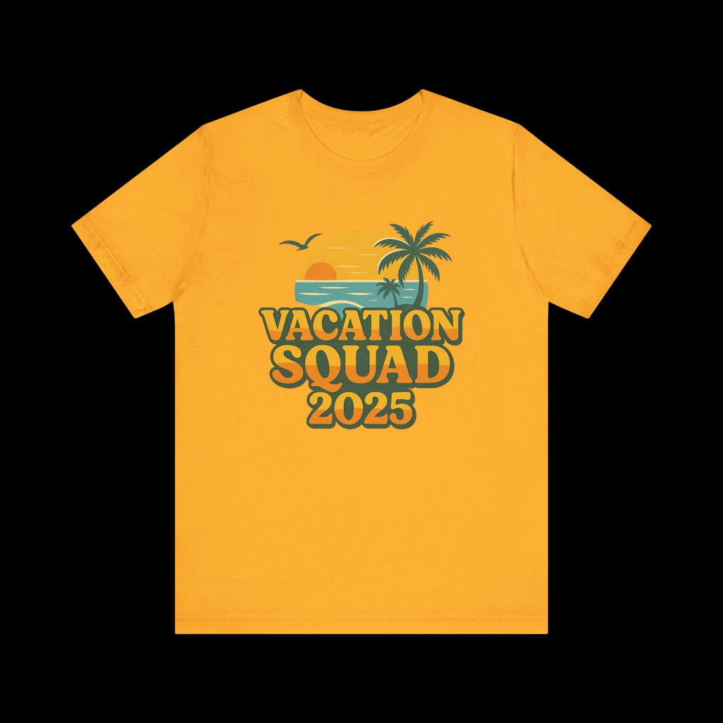 Vacation Squad T-Shirt: Matching Family Trip Shirts, Palm Tree Graphic