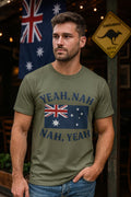 Yeah Nah Aussie Slang T-Shirt, Funny Australian Tee