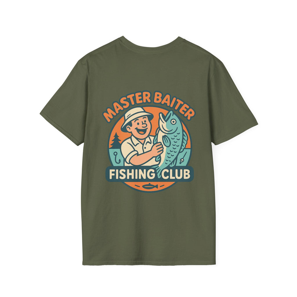 Funny Fishing Club T-Shirt: Humorous Fisherman Dad Gift
