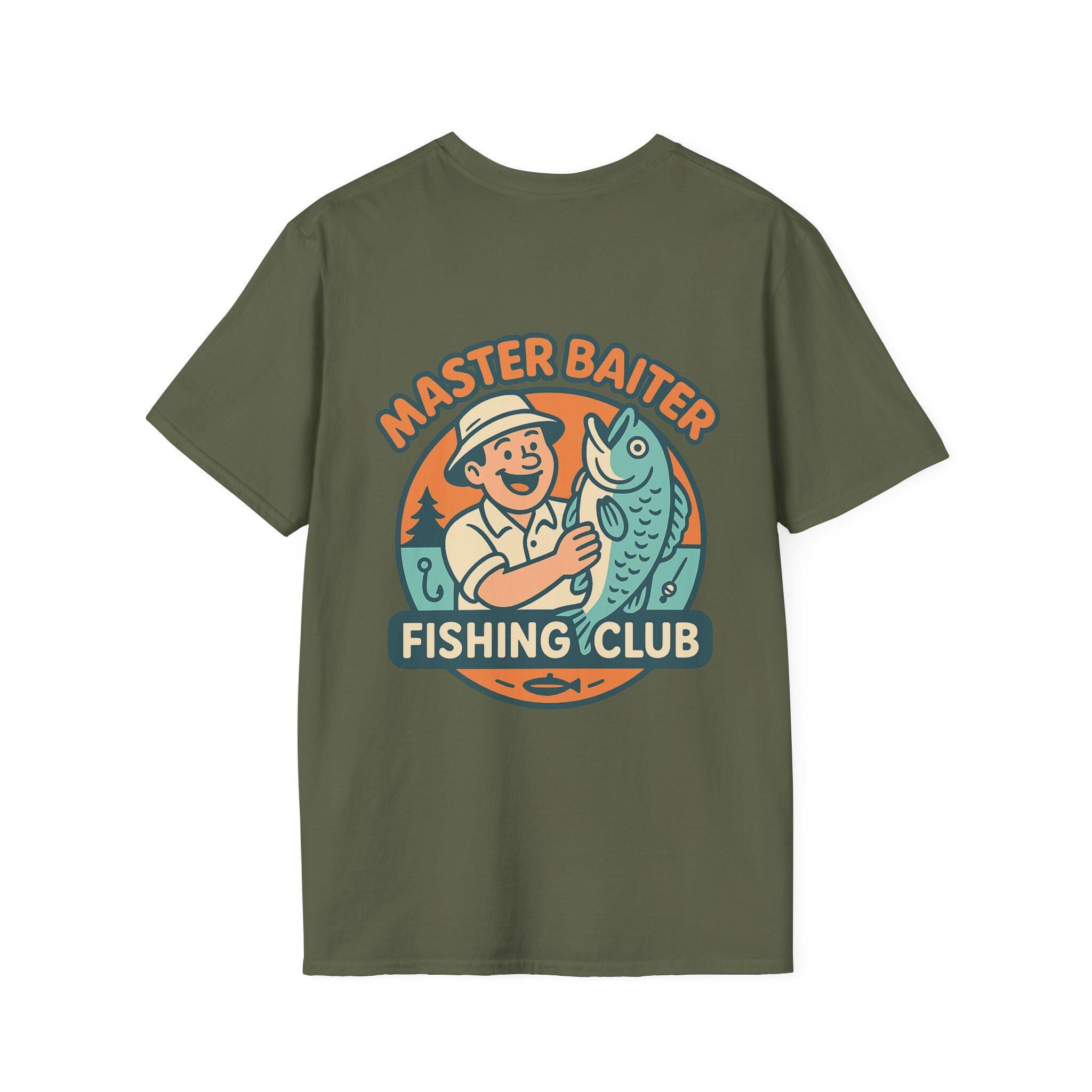 Funny Fishing Club T-Shirt: Humorous Fisherman Dad Gift