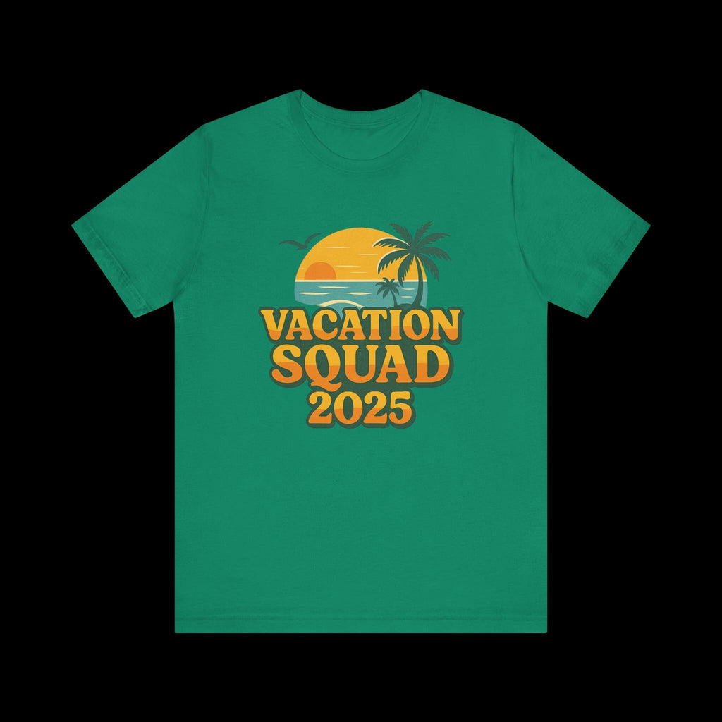 Vacation Squad T-Shirt: Matching Family Trip Shirts, Palm Tree Graphic