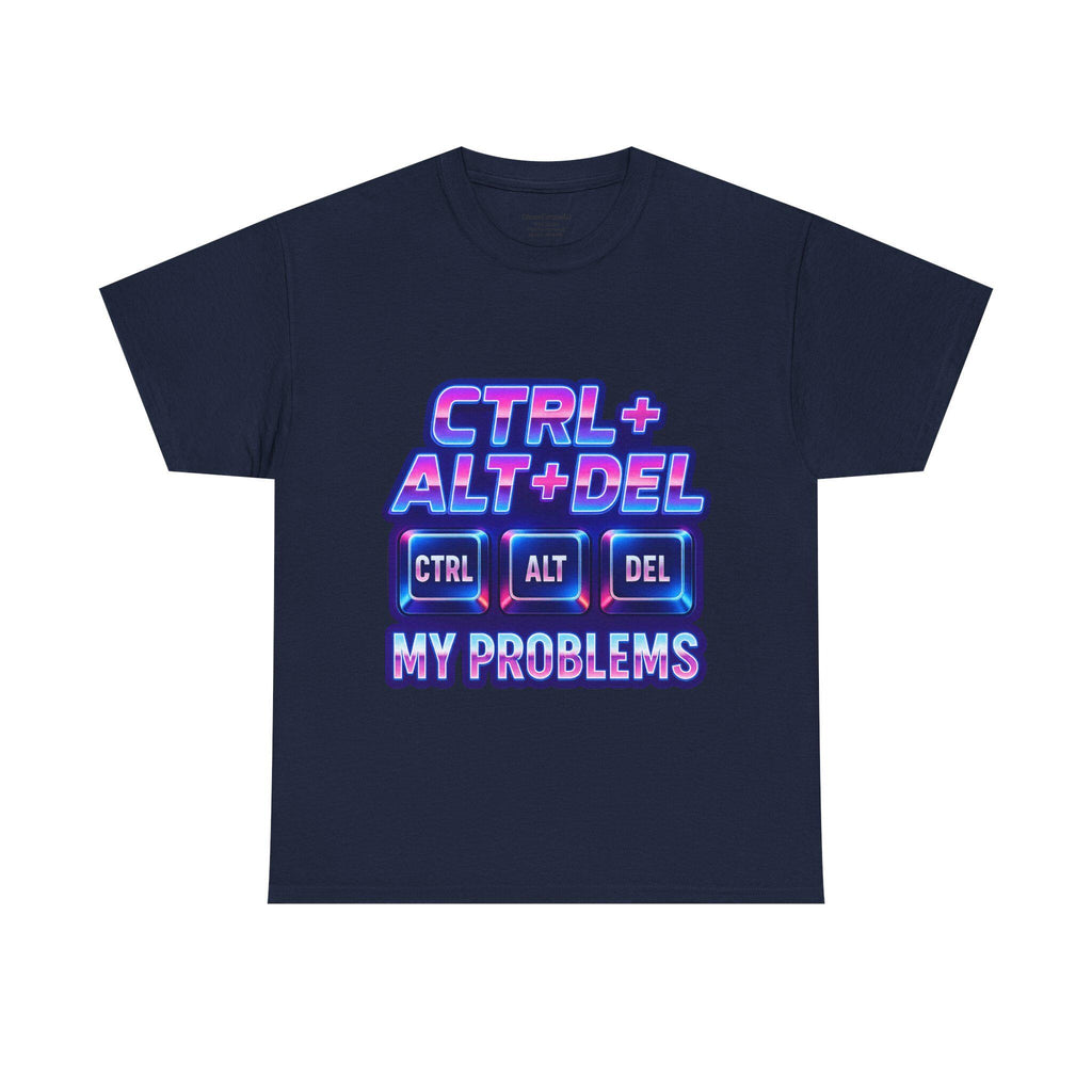 CTRL ALT DEL T-Shirt: Funny Tech Humor Graphic Tee