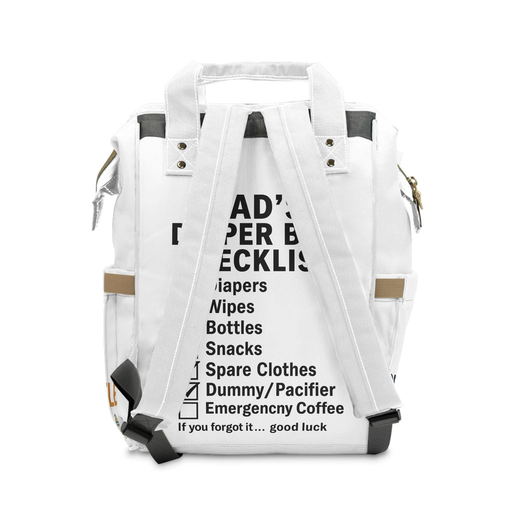 Dad Diaper Backpack: Funny Survival Kit Nappy Bag