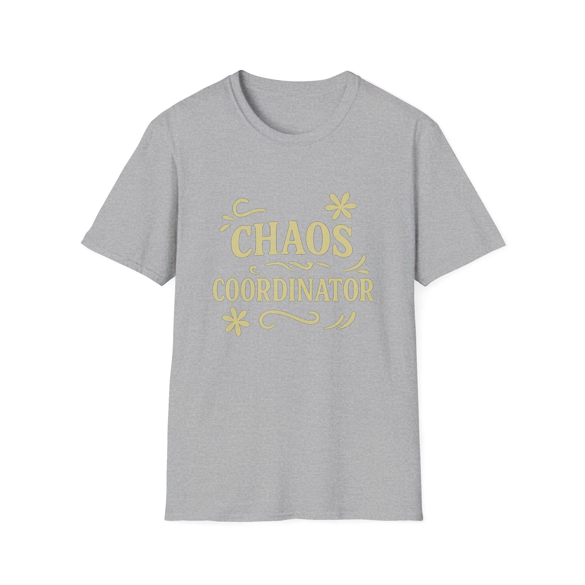 Chaos Coordinator T-Shirt | Funny Mom Life 100% Cotton Tee