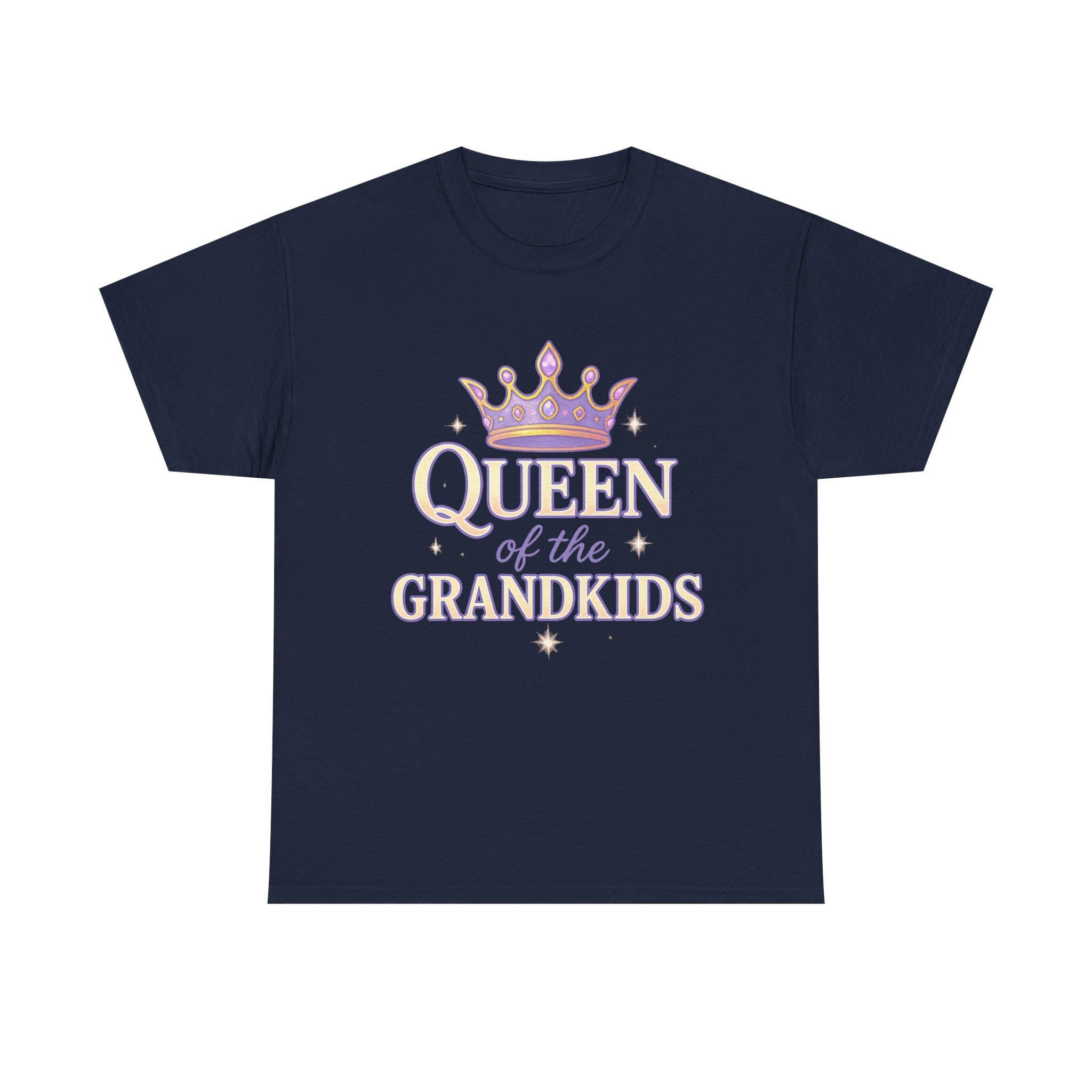 Queen of the Grandkids T-Shirt: Funny Grandma Gift