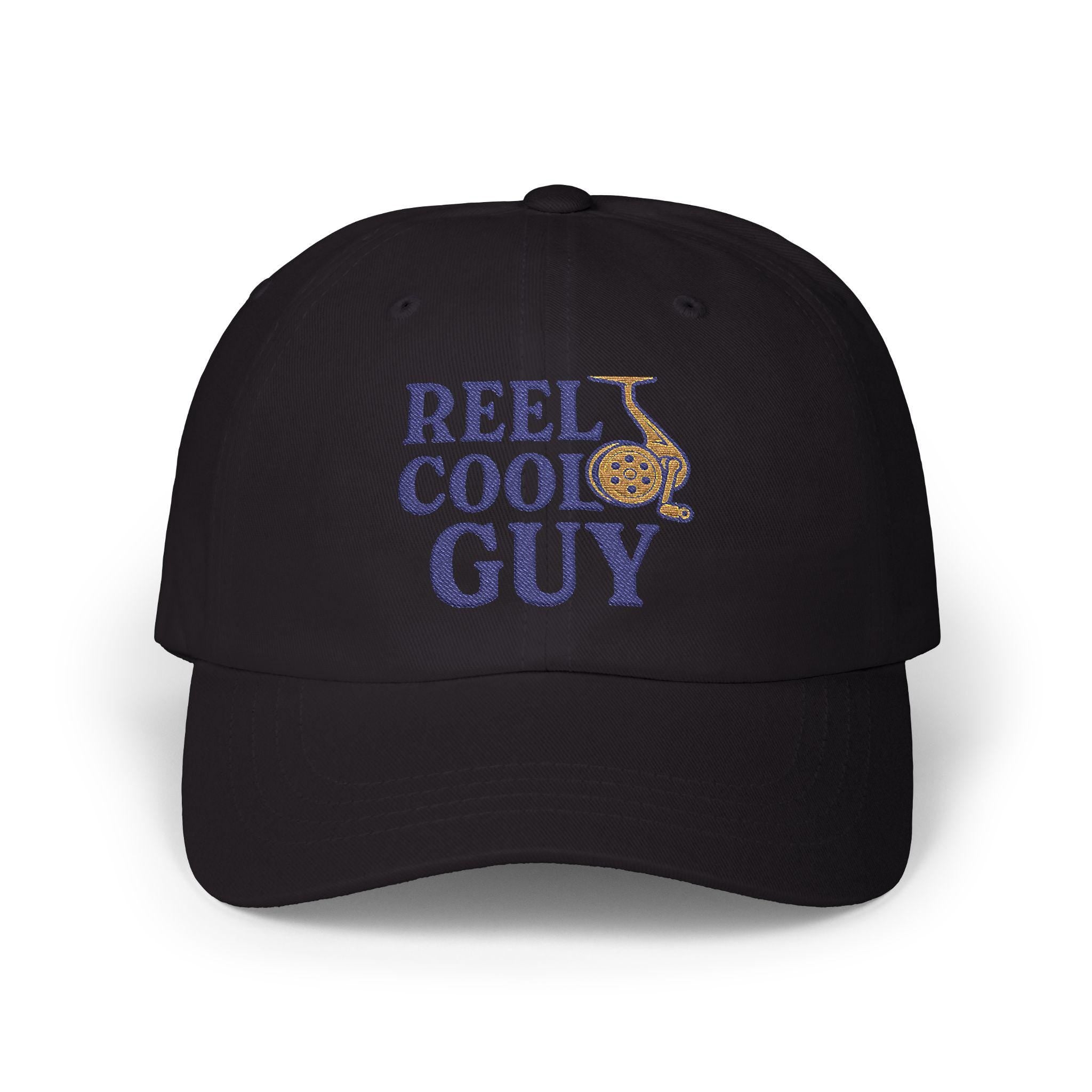 Reel Guy Embroidered Hat | Fishing Dad Cap