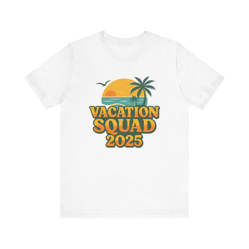 Vacation Squad T-Shirt: Matching Family Trip Shirts, Palm Tree Graphic