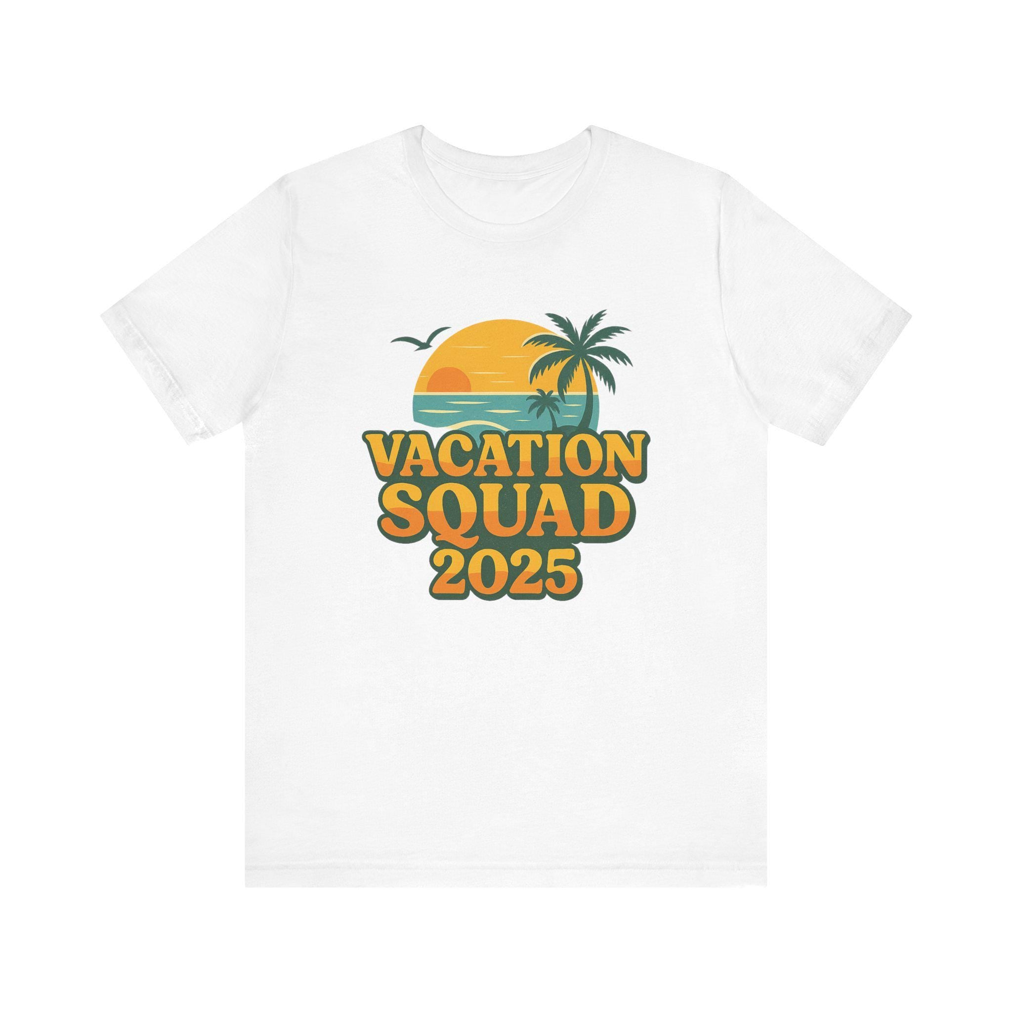 Vacation Squad T-Shirt: Matching Family Trip Shirts, Palm Tree Graphic