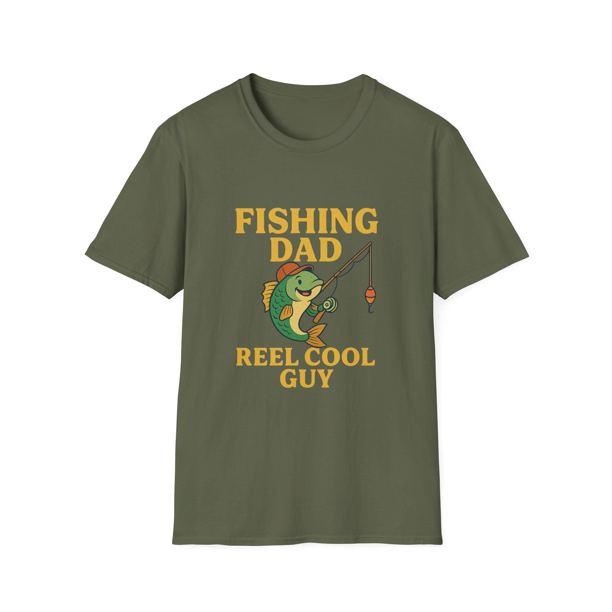 Reel Guy Fishing Dad T-Shirt – Funny Father's Day Gift