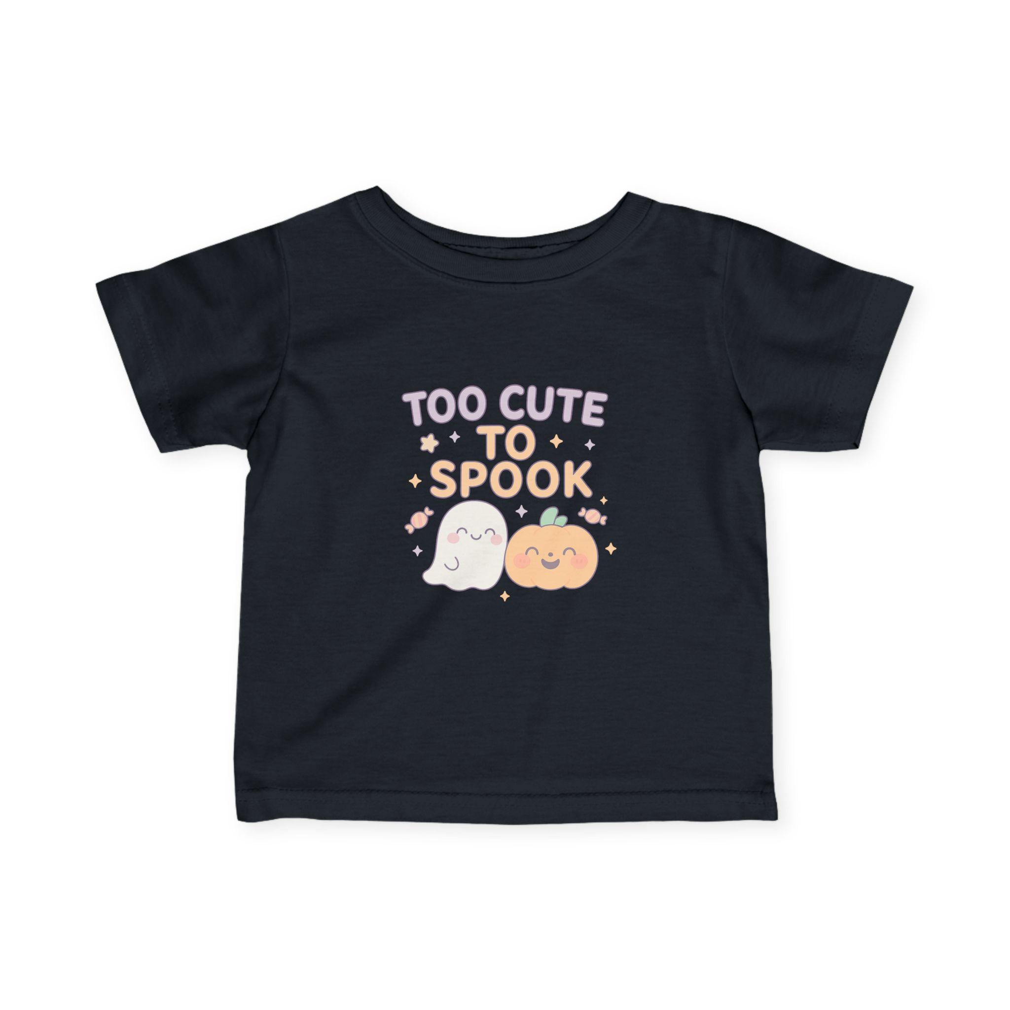 Ghost & Pumpkin Baby T-Shirt | Halloween Infant Tee