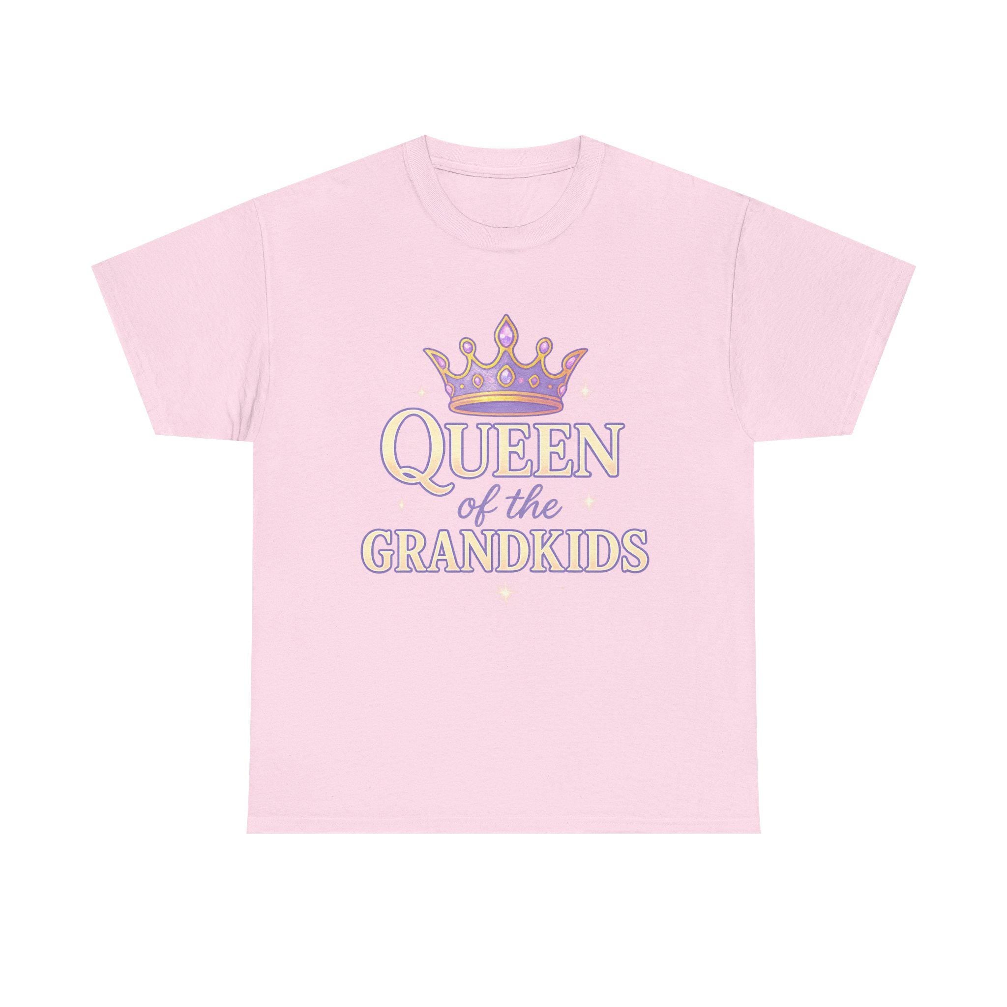 Queen of the Grandkids T-Shirt: Funny Grandma Gift