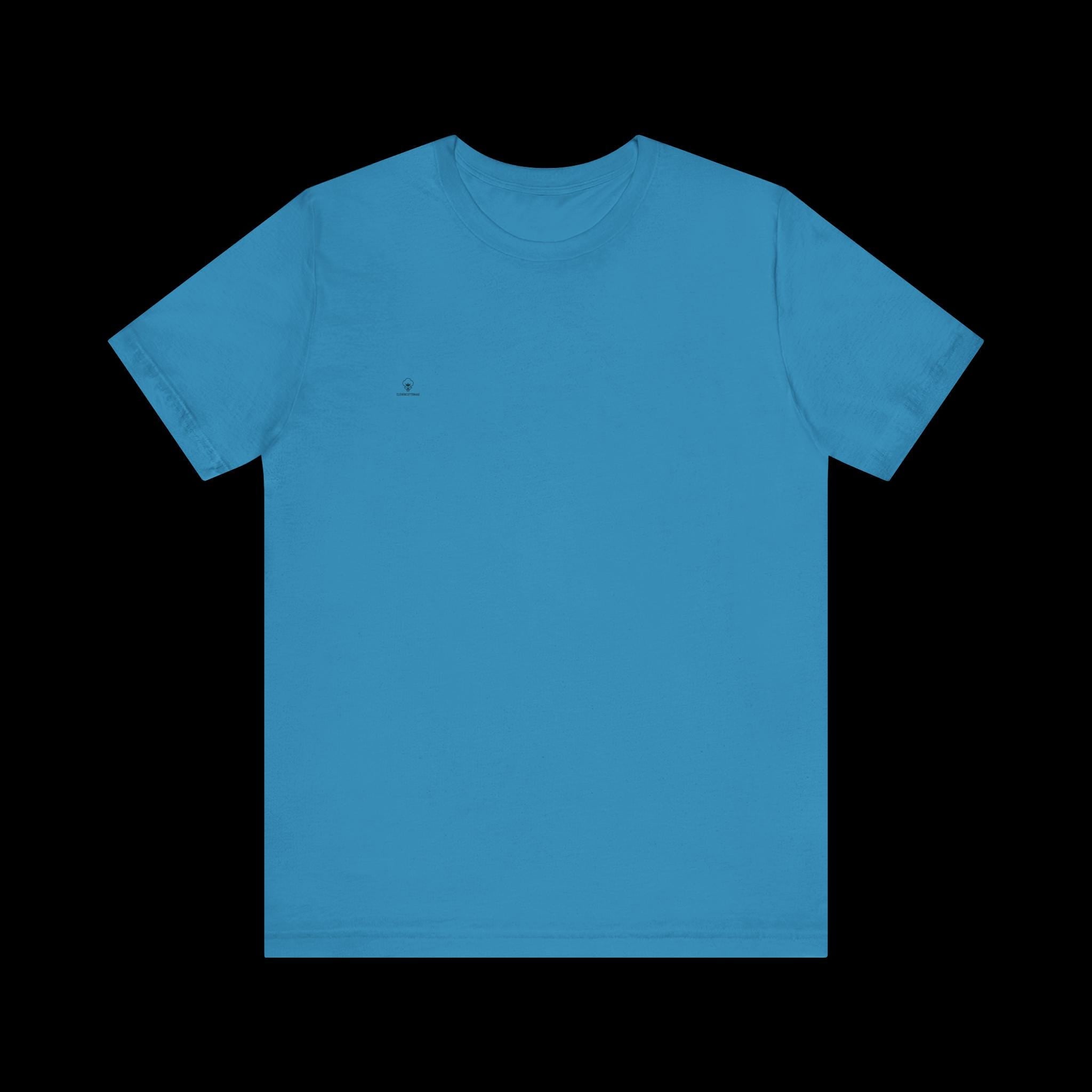 Minimalist Cotton Logo T-Shirt - Unisex Modern Tee