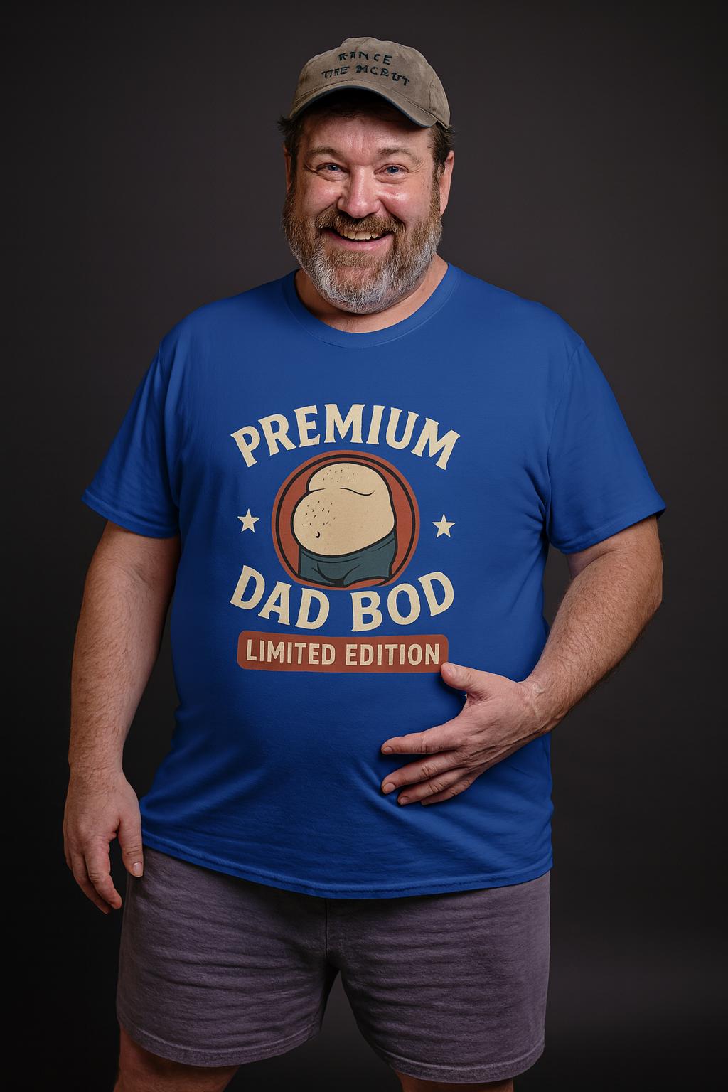 Funny Dad Bod Shirt: Retro Graphic Tee for BBQ Lovers